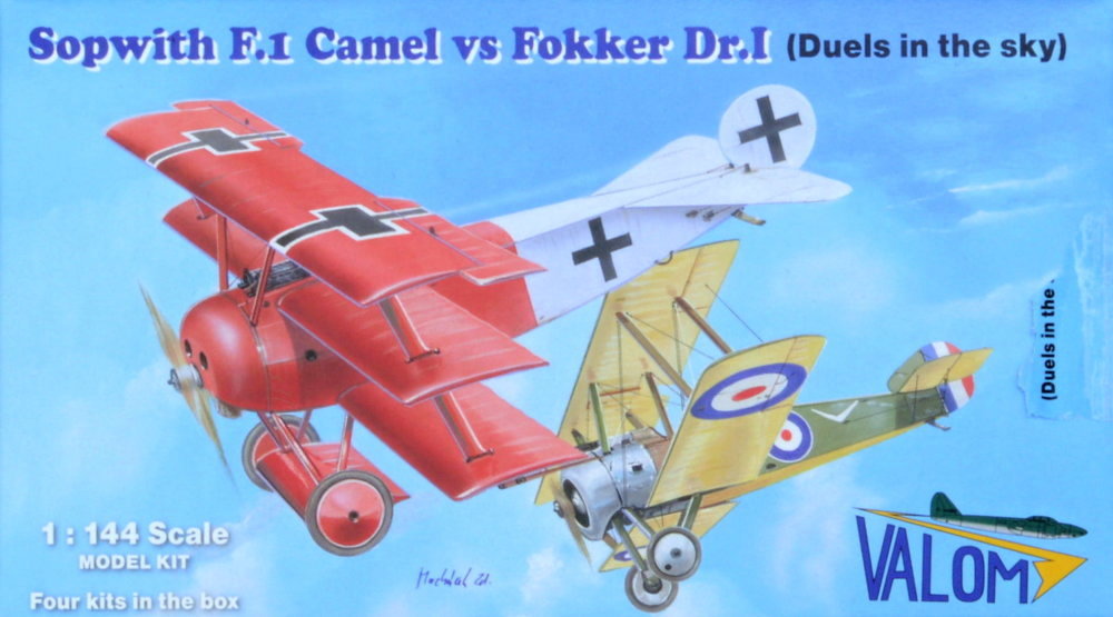 1/144 Duels in the sky Sopwith F.1 vs Fokker Dr.I