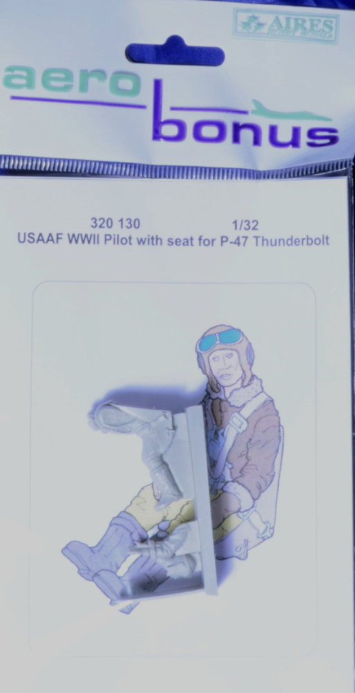 1/32 USAF WWII Pilot w/ ej.seat P-47 Thunderbolt