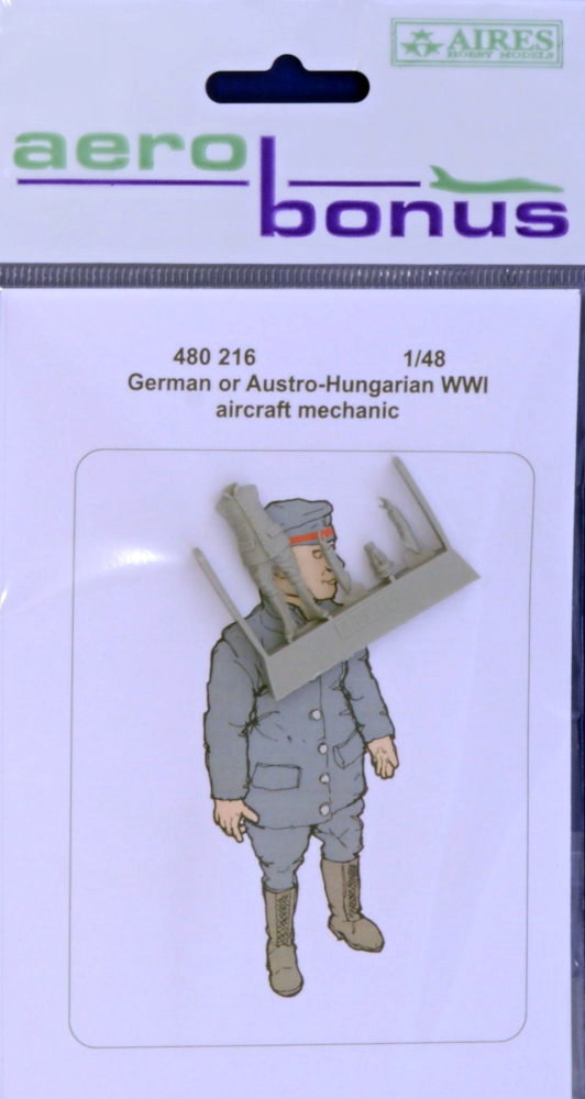 1/48 German or Austro-Hungar.aircraft mechanic WWI