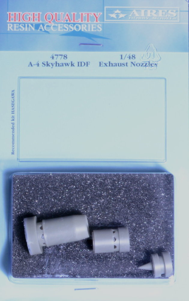 1/48 A-4 Skyhawk IDF exhaust nozzles (HAS)