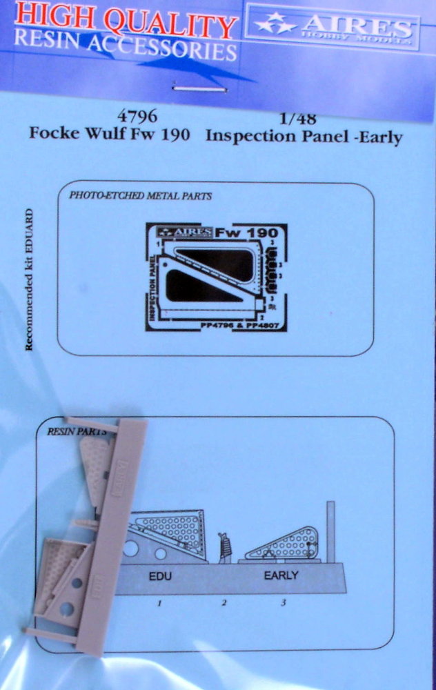 1/48 Fw 190 inspection panel - early (EDU)