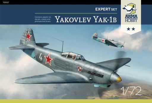 1/72 Yakovlev Yak-1b Expert Set (6x camo)