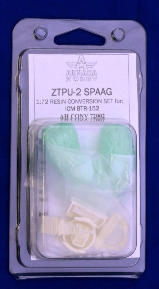 1/72 ZTPU-2 SPAAG - conversion set (ICM BTR-152)