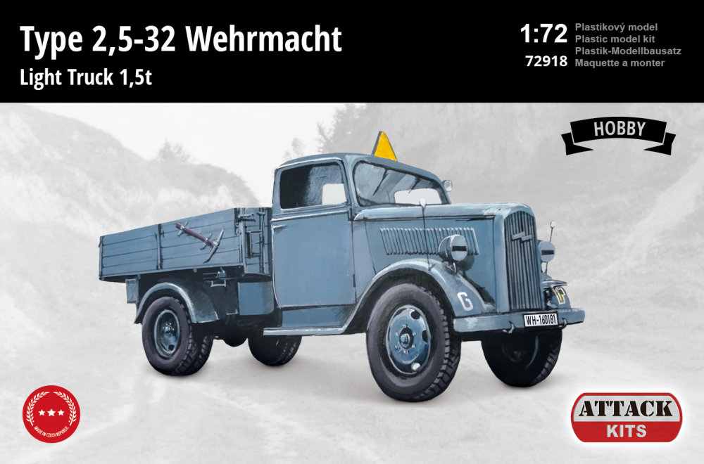 1/72 Type 2,5-32 Wehrmacht Light Truck 1,5t HOBBY
