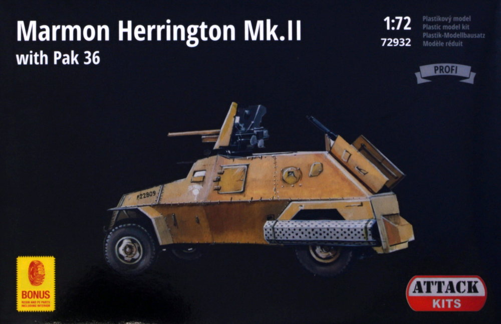 1/72 Marmon Herrington Mk.II w/ Pak 36 (incl. PE)