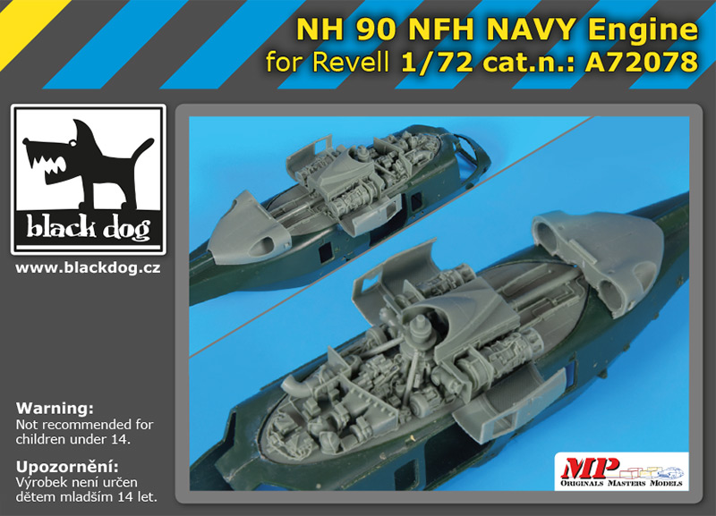 1/72 NH 90 NFH Navy engine (REV)