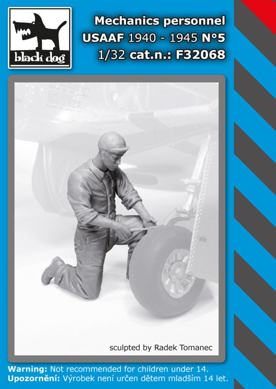 1/32 Mechanics personnel USAAF 1940-45 No.5