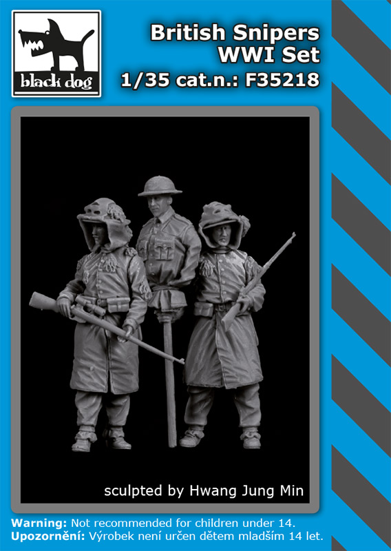 1/35 British snipers WWI set (2 fig.)