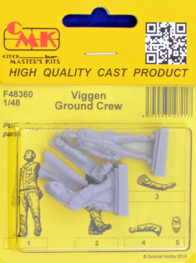 1/48 Viggen Ground Crew (2 fig.)