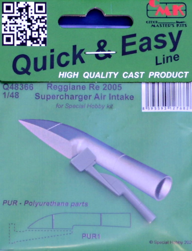 1/48 Re 2005 Supercharger Air Intake (SP.HOB.)