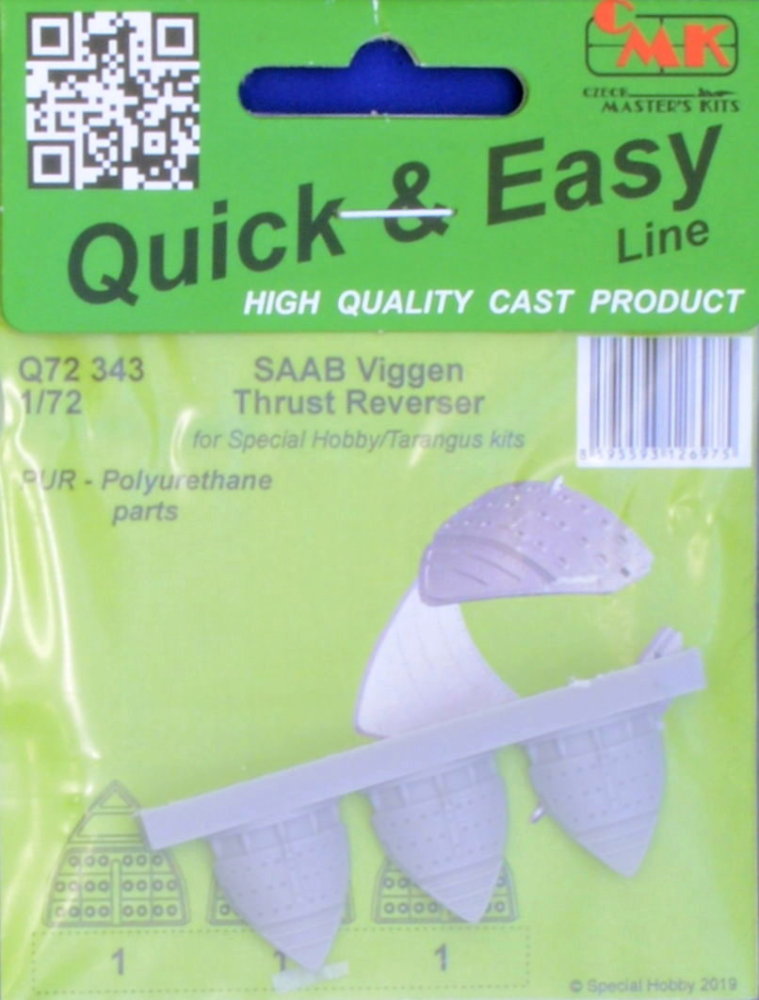 1/72 SAAB Viggen Thrust Reverser (SP.H./TARA)