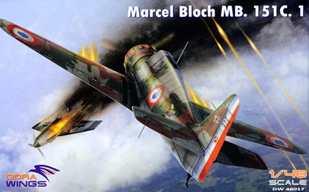 1/48 Marcel Bloch MB-151C.1 (4x camo)