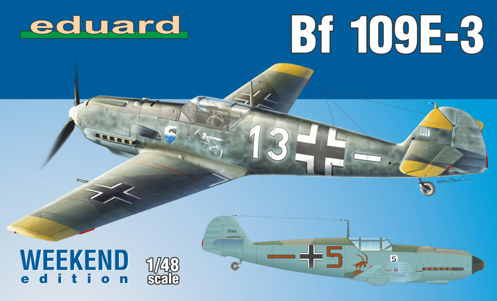 1/48 Bf 109E-3 (Weekend Edition)