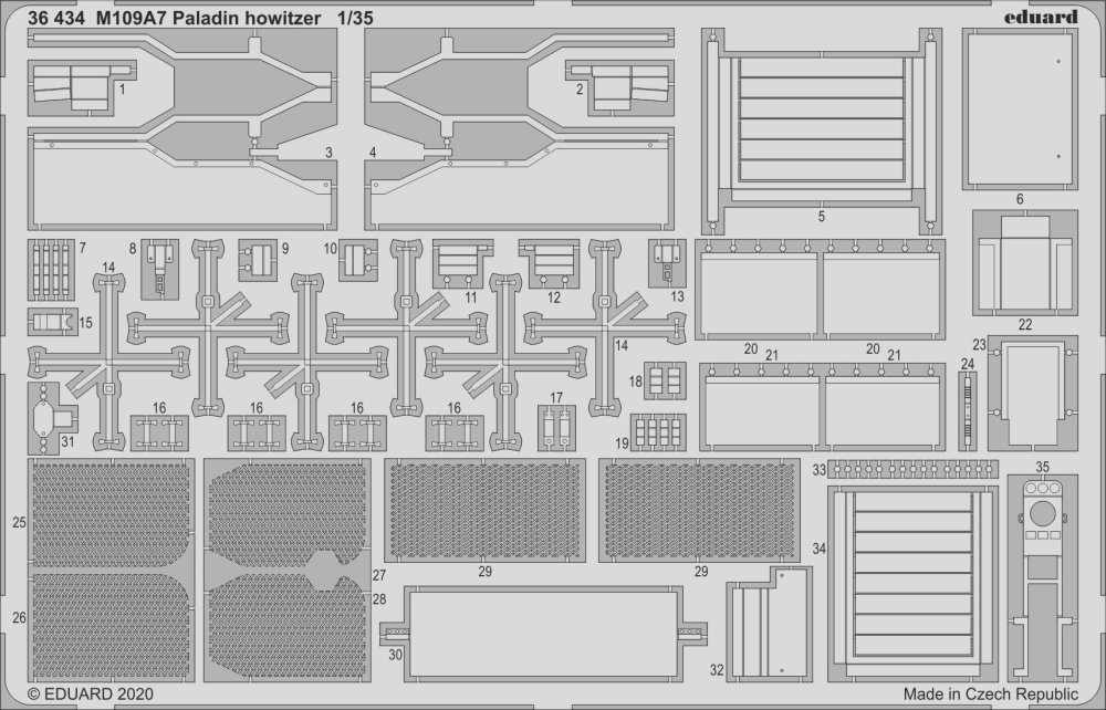 1/35 M109A7 Paladin howitzer (PANDA)