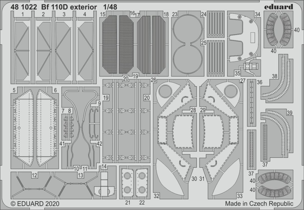 SET Bf 110D exterior (DRAG)