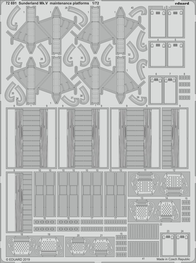 SET Sunderland Mk.V maintenance platforms (SP.HOB)