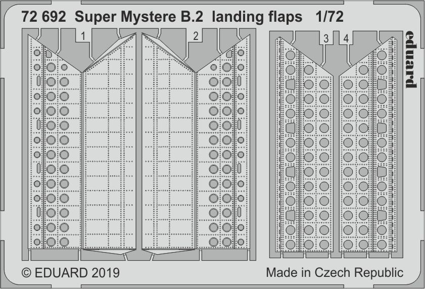 SET Super Mystere B.2 landing flaps (SP.HOB.)