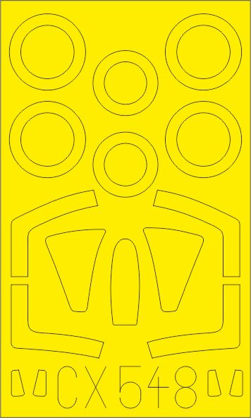 Mask 1/72 Super Mystere B.2 (SP.HOB.)
