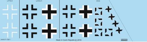 Decals 1/48 FW 190A-8 national insignia (EDU)