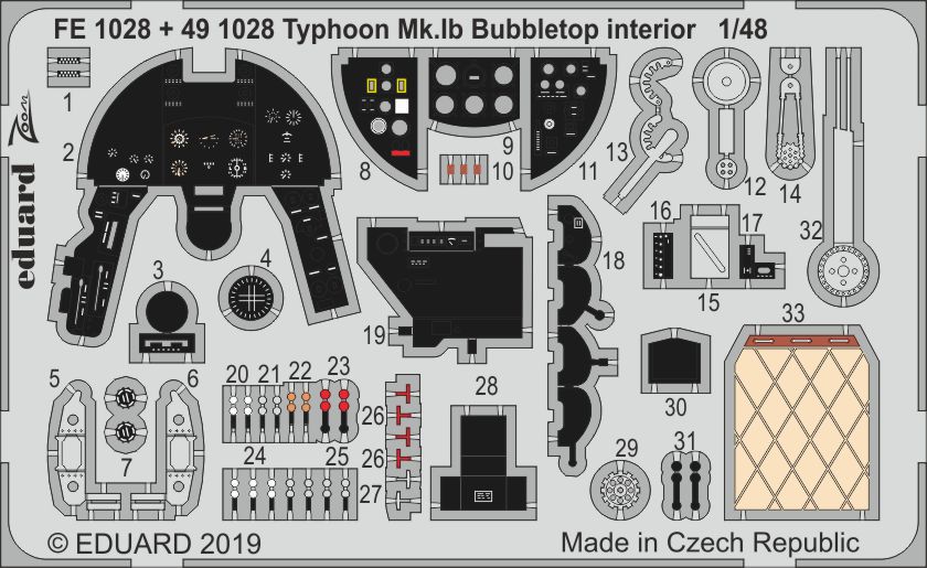 1/48 Typhoon Mk.Ib Bubbletop (HAS/ITA)