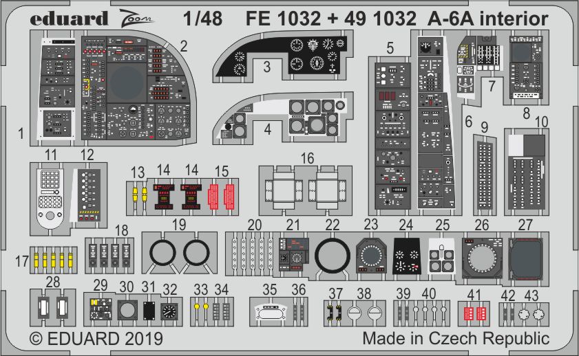 1/48 A-6A interior (HOBBYB)