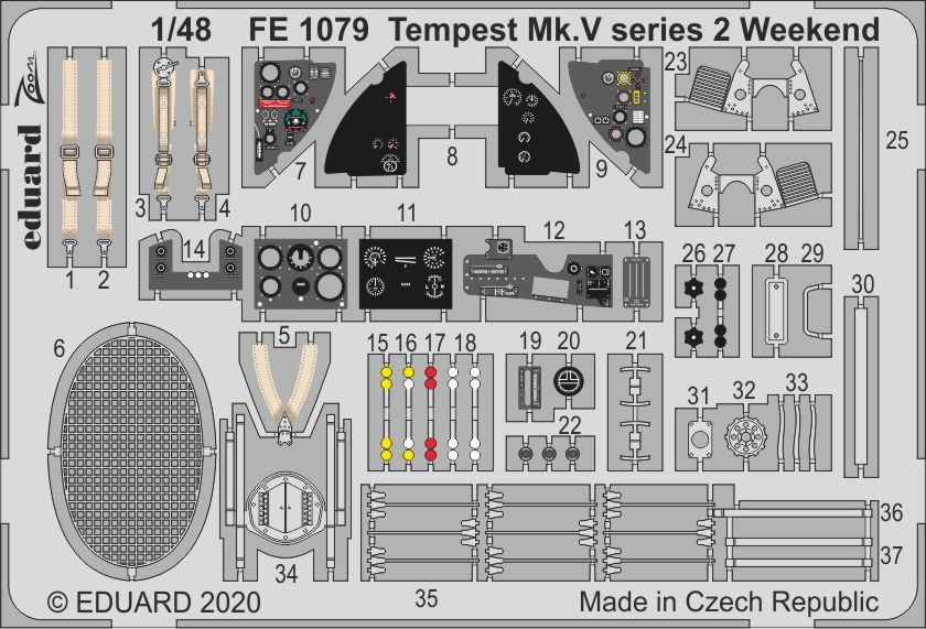 1/48 Tempest Mk.V series 2 Weekend (EDU)