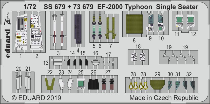 1/72 EF-2000 Typhoon Single Seater (REV)