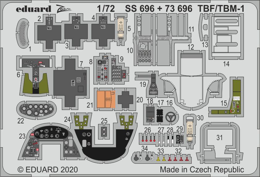 1/72 TBF/TBM-1 Avenger (HAS)