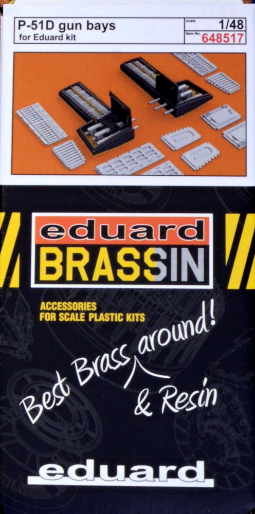 BRASSIN 1/48 P-51D gun bays (EDU)