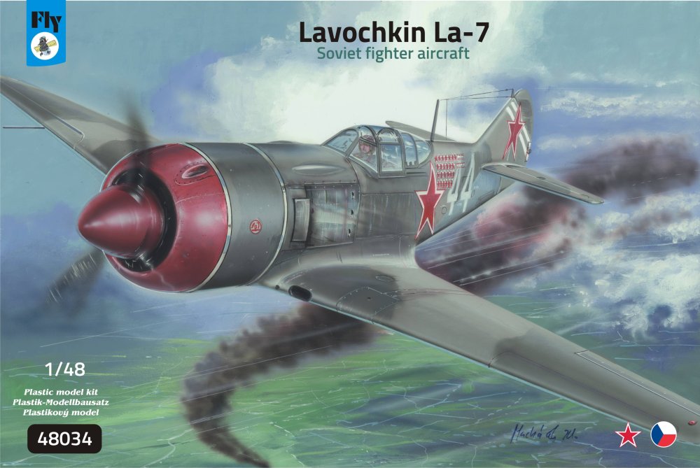 1/48 Lavochkin La-7 (3x camo, ex-GAVIA)