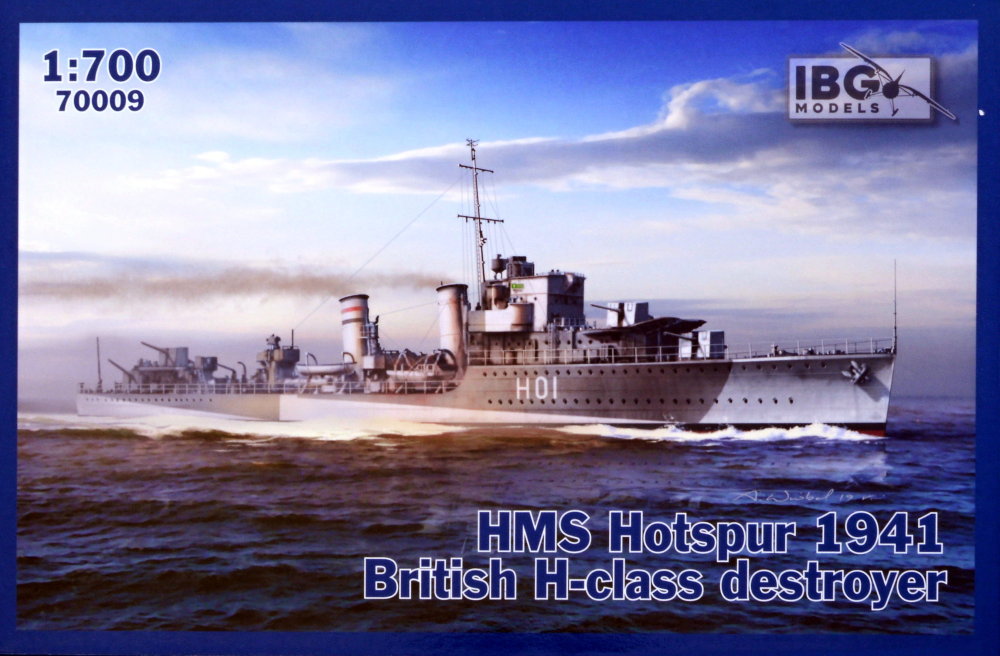 1/700 HMS Hotspur 1941 British H-class detroyer