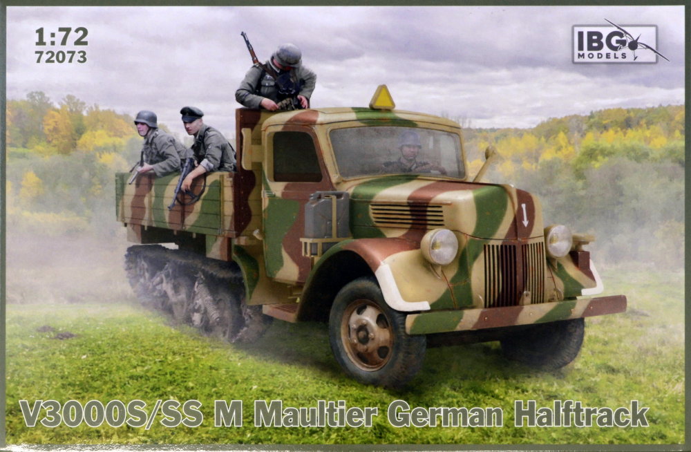1/72 V3000S/SSM Maultier German Halftrack