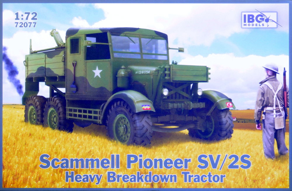 1/72 Scammell Pioneer SV/2S Heavy Breakd.Tractor