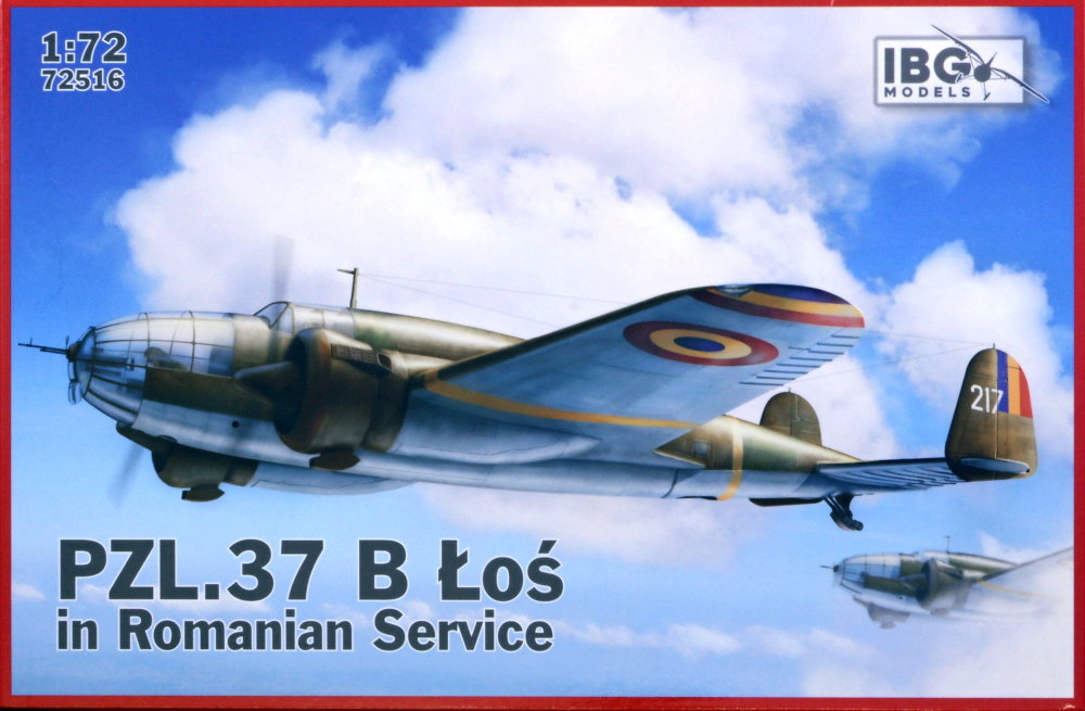 1/72 PZL.37 B Los in Romanian Service