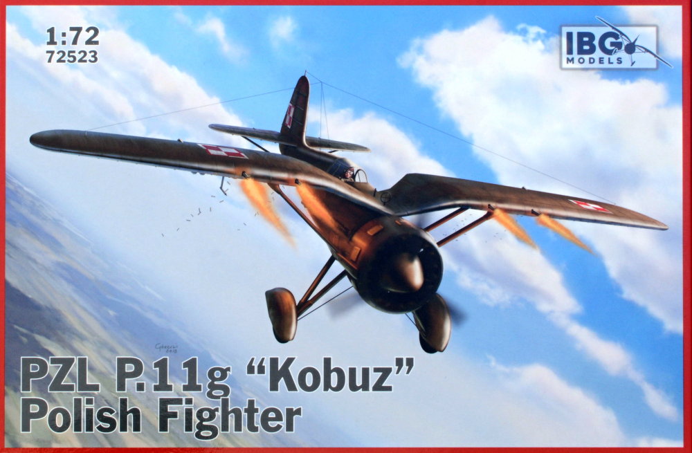 1/72 PZL P.11g 'Kobuz' Polish Fighter (3x camo)