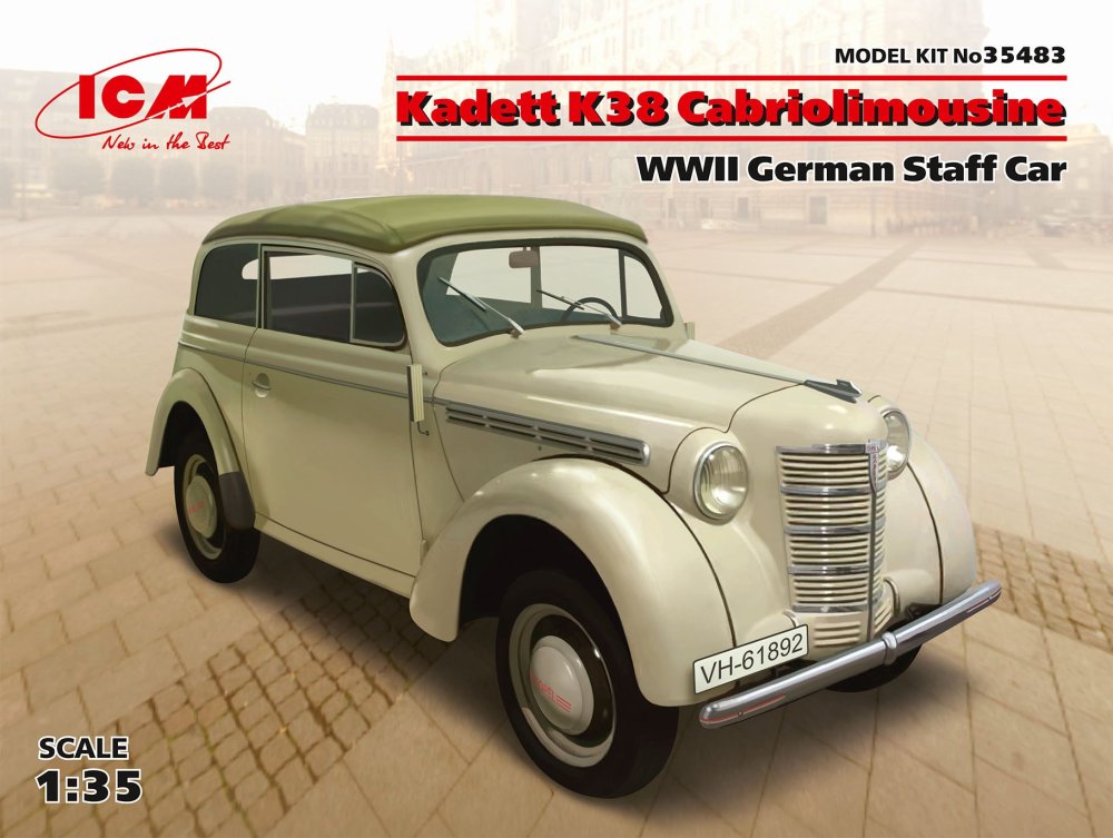 1/35 Kadett K38 Cabriolimousine German Staff Car