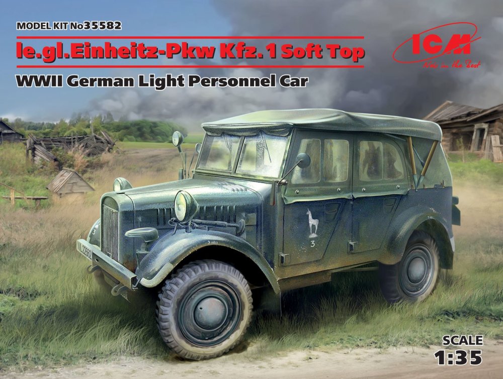 1/35 le.gl.Einheitz-Pkw Kfz.1 Soft Top Person.Car