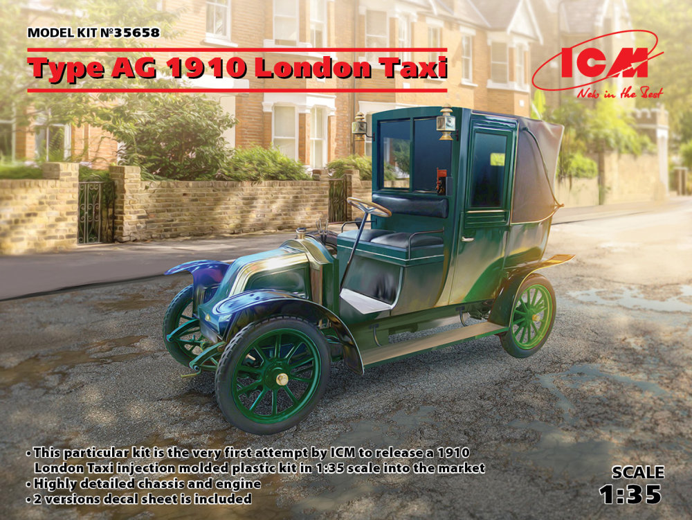 1/35 Type AG 1910 London Taxi (2x camo)