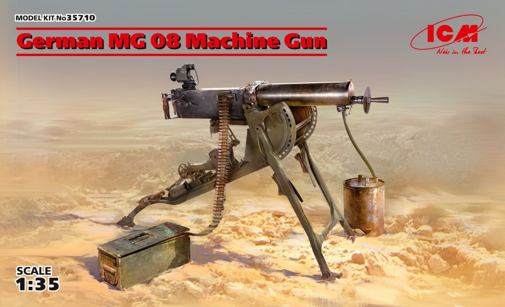 1/35 German MG08 Machine Gun