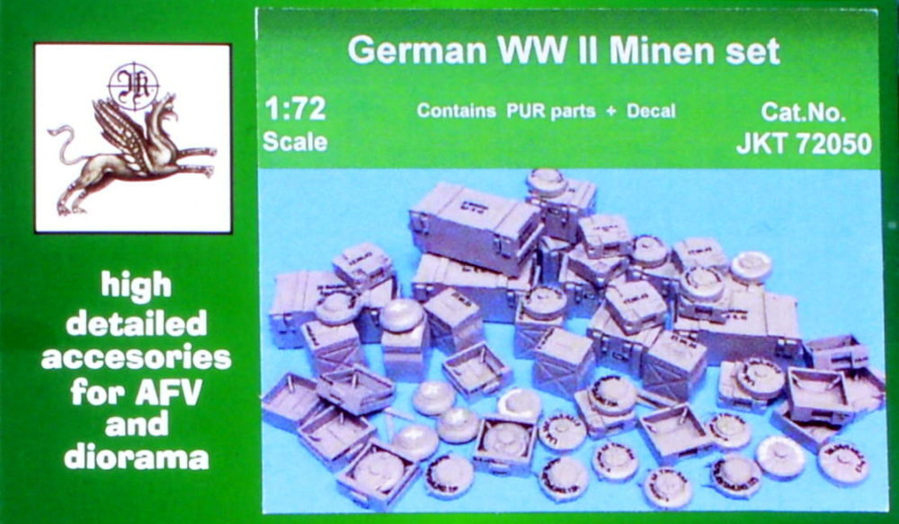 1/72 German WWII Minen set (incl. decals)