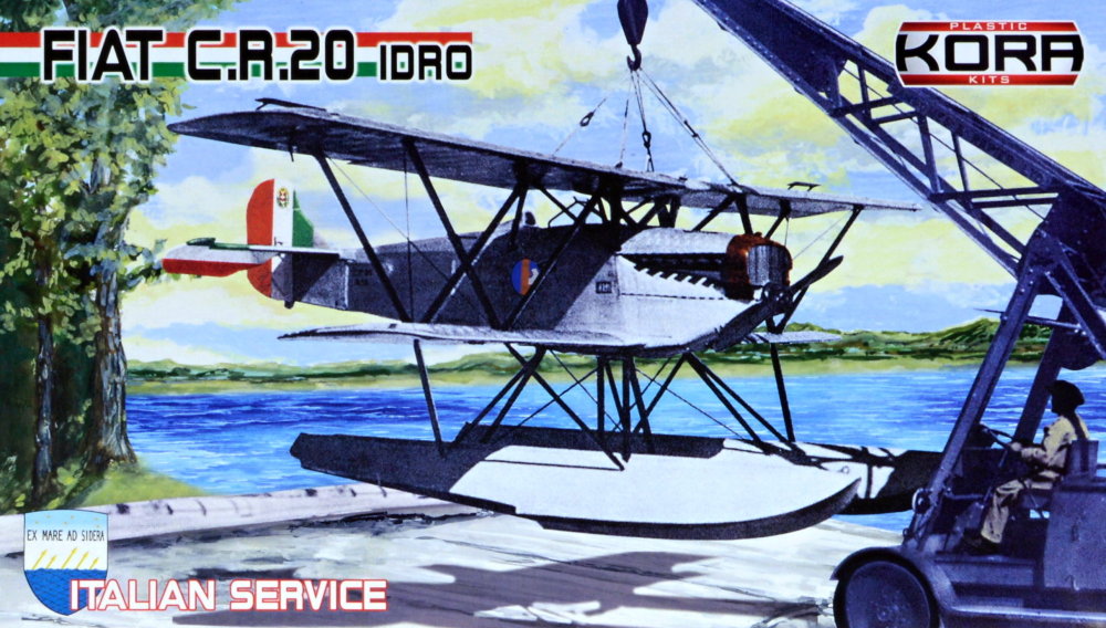 1/72 FIAT C.R.20 Idro Italian Service (2x camo)