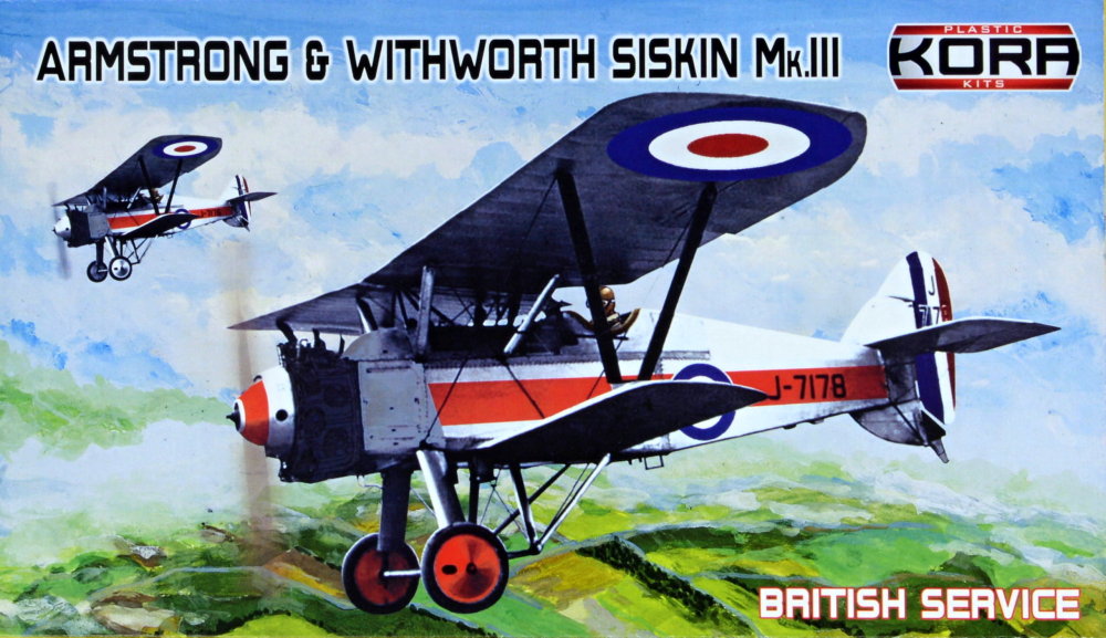 1/72 A&W SISKIN Mk.III British Service (3x camo)
