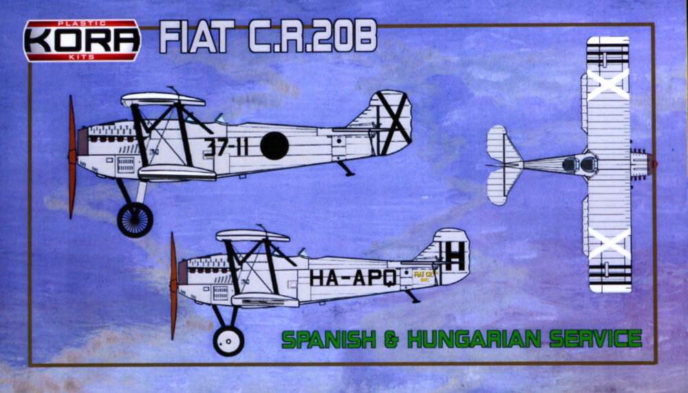 1/72 Fiat C.R.20B Spanish & Hungarian Service