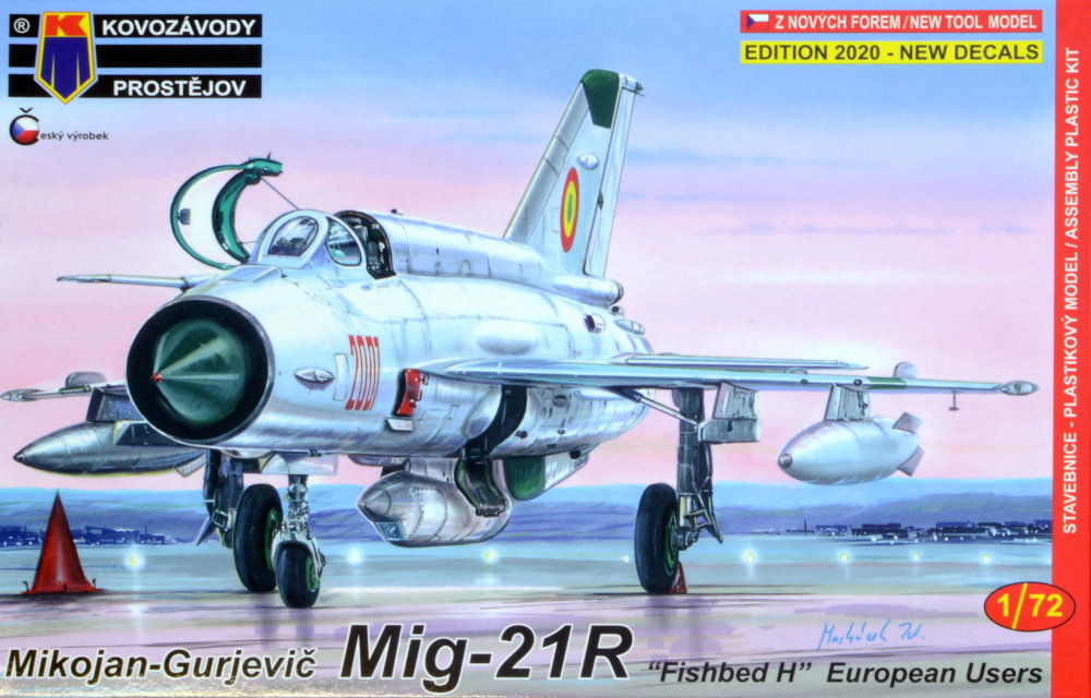 1/72 MiG-21R 'Fishbed H' European Users (4x camo)