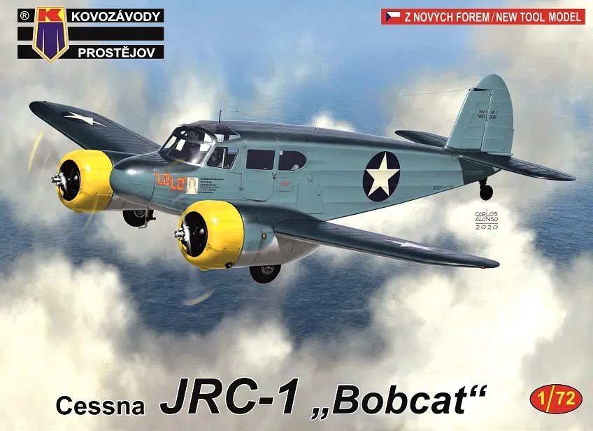1/72 Cessna JRC-1 Bobcat (3x camo)
