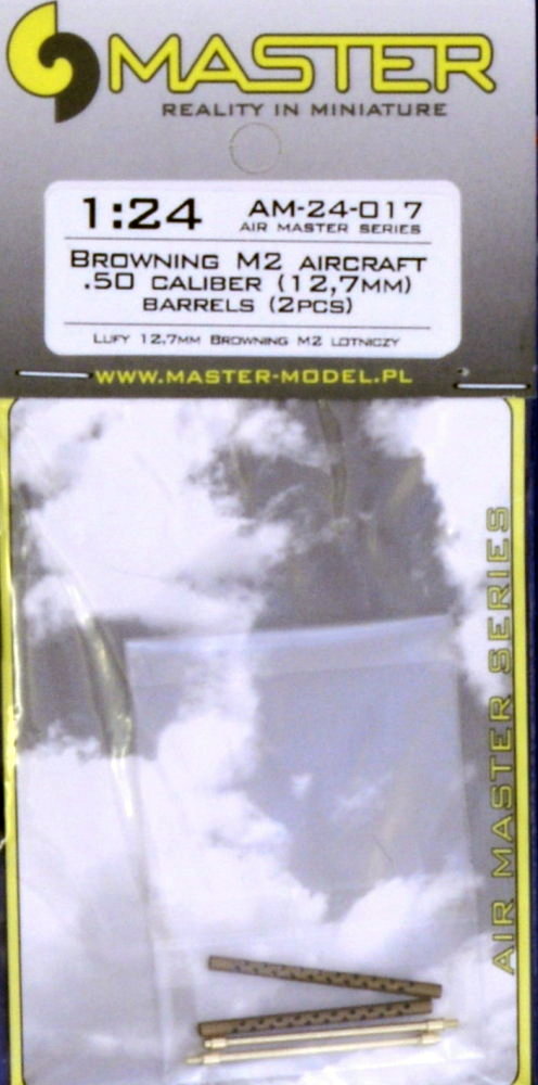 1/24 Browning M2 aircraft  12,7 mm barrels 