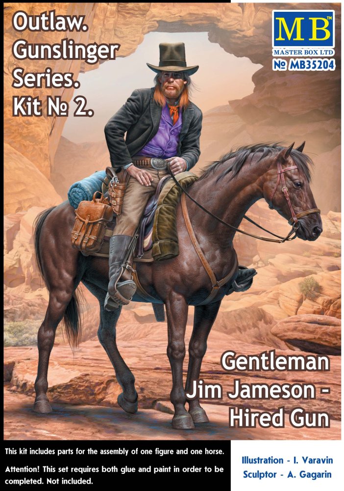 1/35 Outlaw, Gunslinger series - kit No.2