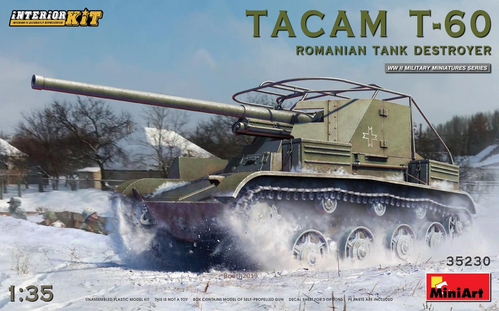 1/35 Tacam T-60 Roman.Tank Destroyer w/ Interior