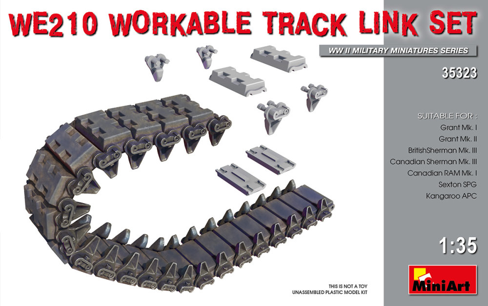 1/35 WE210 Workable Track Link Set