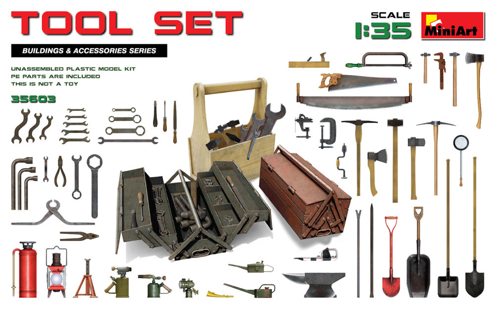 1/35 Tool Set (incl. PE)